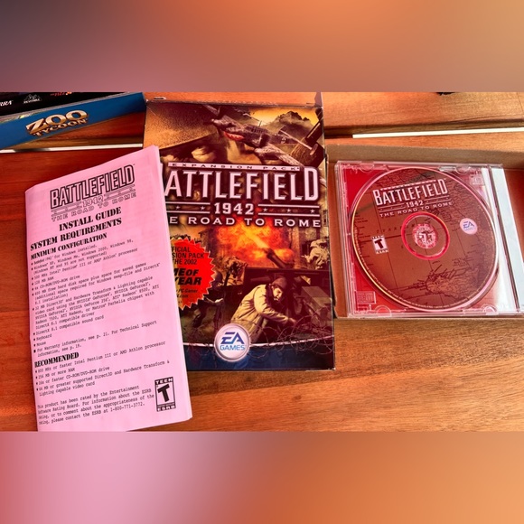 Battlefield 1942 The Road to Rome - the original PC - Picture 1 of 3